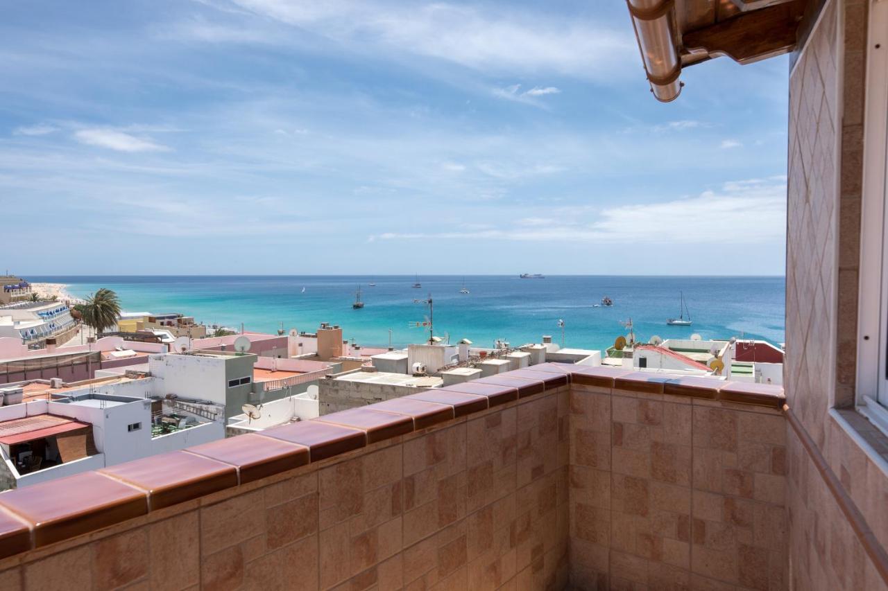 attico vista oceano e città 3 camere 2 bagni WiFi AC Morro Jable  Extérieur photo